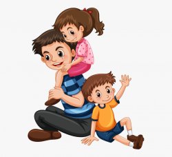 Short Summary Of The Parent Version - Three Kids Clipart ...