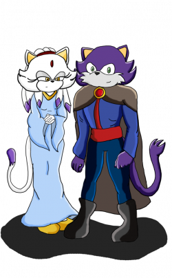 King and Queen of Sol :Blaze's parents by Krispina-The-Derp on ...