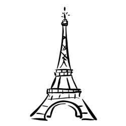 Free Paris Clipart Black And White, Download Free Clip Art ...