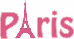Clipart - Paris Typography