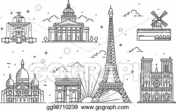 Paris Clipart line 4 - 450 X 286 Free Clip Art stock ...