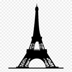 Paris Clip Art Free Clipartsco - Eiffel Tower Silhouette Png ...