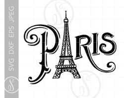 Paris svg | Etsy
