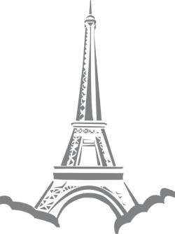 Eiffel Tower Paris clip art Free vector in Open office ...