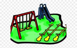 Park Clipart School Playground - Clip Art Playground - Png ...