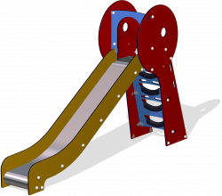 Slide (Steel Slide) - BASIC352 - Slides - Playground Equipment - KOMPAN