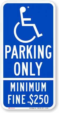 ADA Parking Signs | Handicapped Parking Signs