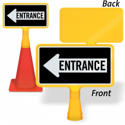 Entrance Signs - Parking Lot Entrance & Garage Entrance Signs