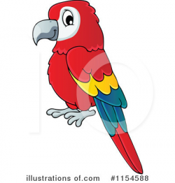 Parrot Clipart #1154588 - Illustration by visekart