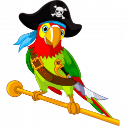 Pirate Parrot Stickers, Animals Stickers Discount for Kids - Deco Soon