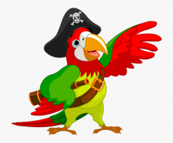 Pirate Parrot Piracy Jack Sparrow Clip Art - Parrot Pirate ...