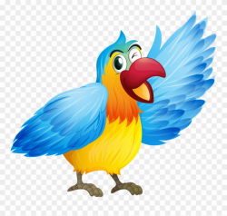 Aves & Passáros & Corujas Etc - Talking Parrot Clipart - Png ...