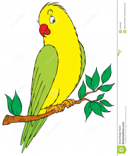 Green parrot clipart 3 » Clipart Station
