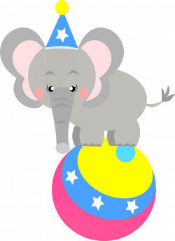 Elefante circo Montando a minha festa | Teacher | Pinterest | Clip ...