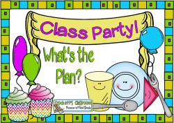 Let students plan a class party - Crockett's Classroom