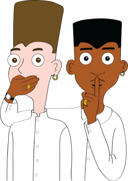Milo and Zack as Kid N Play in House Party by Dippy-O-Ski on DeviantArt
