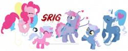 The Pokeypie family cutie marks by SuperRosey16 on DeviantArt