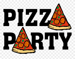 Pizza-party - Pizza Party Clipart (#1297943) - PinClipart