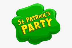 St Patrick's Day - St Patricks Day Party Clipart Transparent ...