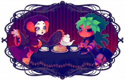 Spooky Tea Party — Weasyl