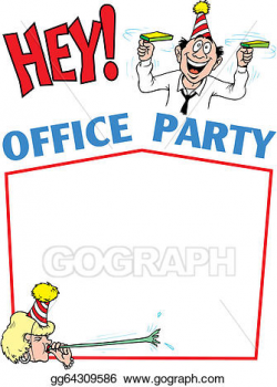 Vector Stock - Office party. Clipart Illustration gg64309586 ...