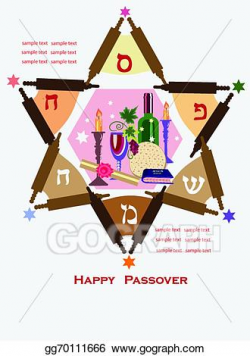 Vector Stock - Passover holiday background. Clipart ...