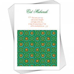 Eid Cards 6 pack | Davora Trade Website