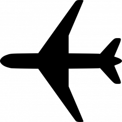 Plane Left Svg Png Icon Free Download (#546888) - OnlineWebFonts.COM