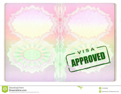Approved Visa on Passport | Clipart Panda - Free Clipart Images