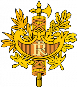 Brasão de armas da França. Coat of arms of France. | Brasão de armas ...