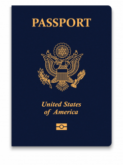 Passport Office - Us Passport Texture Free PNG Images ...