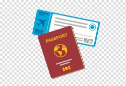 Brown passport , Flight Airline ticket Travel , Creative ...