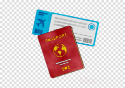 Travel Passport clipart - Airplane, Travel, Drawing ...