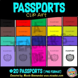 Passport Clip Art Commercial Use