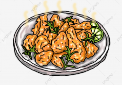 Fried Chicken Pasta Salad, Chicken Clipart, Product Kind ...