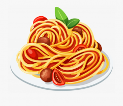 Spaghetti Clipart Linguine - Transparent Background ...