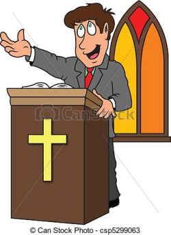Church Pastor Clipart