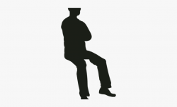 Bad Guy Cliparts - Adult Sitting Silhouette #475009 - Free ...