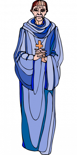 Clergy Priest Minister Clip art - a priest 640*1280 transprent Png ...
