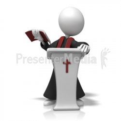 Pastor In Pulpit PowerPoint | Clipart Panda - Free Clipart ...