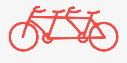Tandem Bike - Bike Path Icon Transparent #1773803 - Free ...