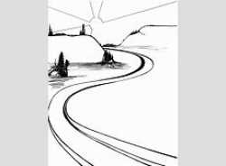 Winding Path Clipart Black And White | auto-kfz.info