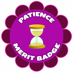 Merit Badge: Patience – Cat Scouts
