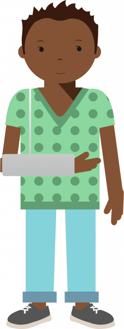 Clipart - African Patient