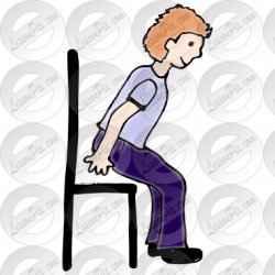 Sit Picture for Classroom / Therapy Use - Great Sit Clipart