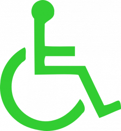 Wheelchair Symbol Clip Art at Clker.com - vector clip art online ...