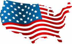 Motorcycle Clipart Patriotic - Transparent Background Usa ...