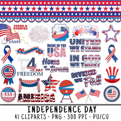Fourth Of July PNG, July 4 Clipart, Patriotic Clipart, Patriotic Clip Art,  July 4 Clip Art, American Flag PNG, July 4 PNG, Clipart Patriotic