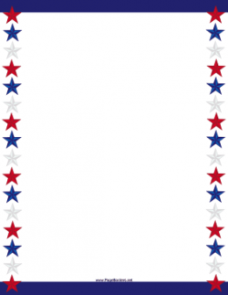 Patriotic Clipart red white blue star 3 - 281 X 364 Free ...