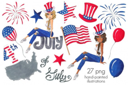 Independence Day Clipart, 4th Of July Clipart, Patriotic ...